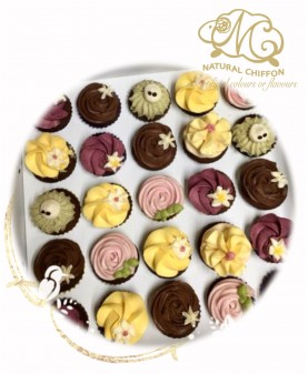 mini cupcake set 6X  朱古力樂園 Chocolate Land